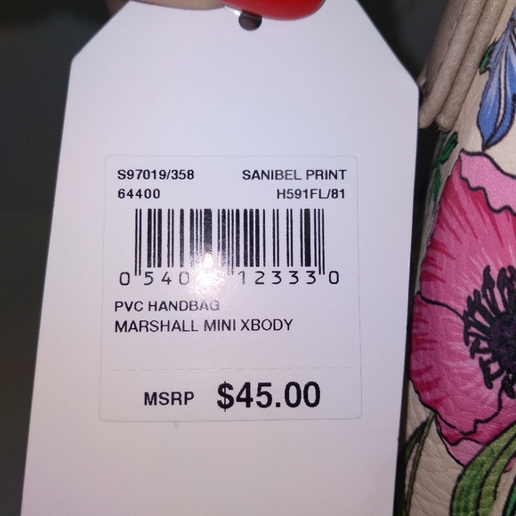 MultiSacc Spring Floral Mini Multi Compartment Crossbody Bag - Picture 7 of 7